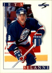 1995-96 Score #7 Teemu Selanne (5-X315-NHLJETS)