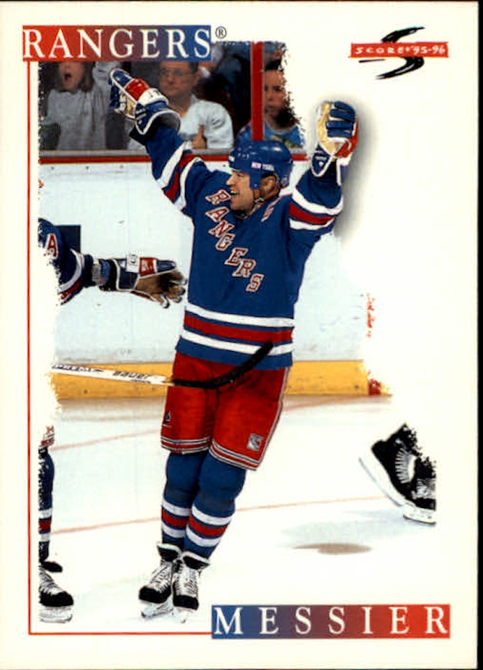 1995-96 Score #50 Mark Messier (5-D5-RANGERS)