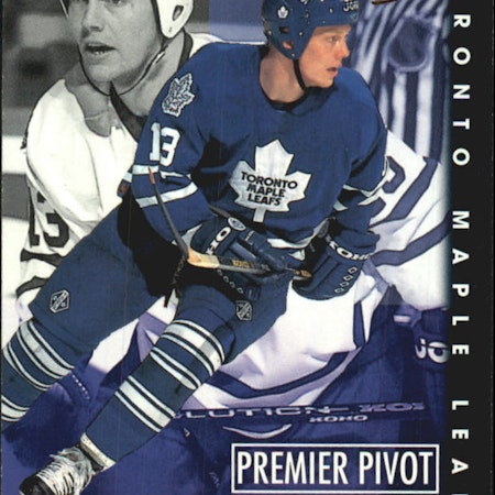 1995-96 Ultra Premier Pivots #9 Mats Sundin (15-X314-MAPLE LEAFS) (2)