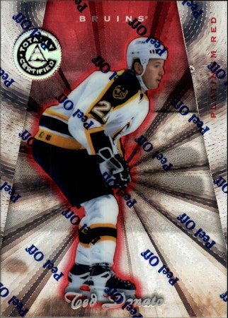 1997-98 Pinnacle Totally Certified Platinum Red #87 Ted Donato (12-X314-BRUINS)