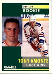 1991-92 Pinnacle #301 Tony Amonte RC (10-X315-RANGERS)