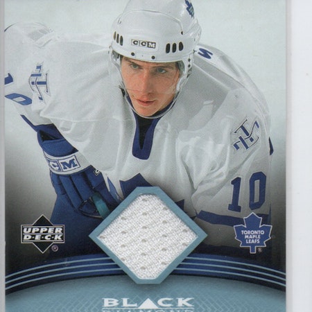 2006-07 Black Diamond Jerseys #JAS Alexander Steen (40-X311-MAPLE LEAFS)