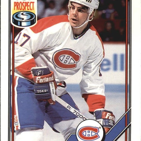 1991-92 O-Pee-Chee #209 John LeClair RC (10-X316-CANADIENS)