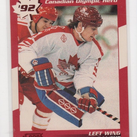 1992-93 Score Canadian Olympians #6 Chris Lindberg (10-X318-CANADA)