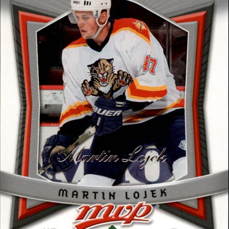 2007-08 Upper Deck MVP #339 Martin Lojek RC (10-X17-NHLPANTHERS)