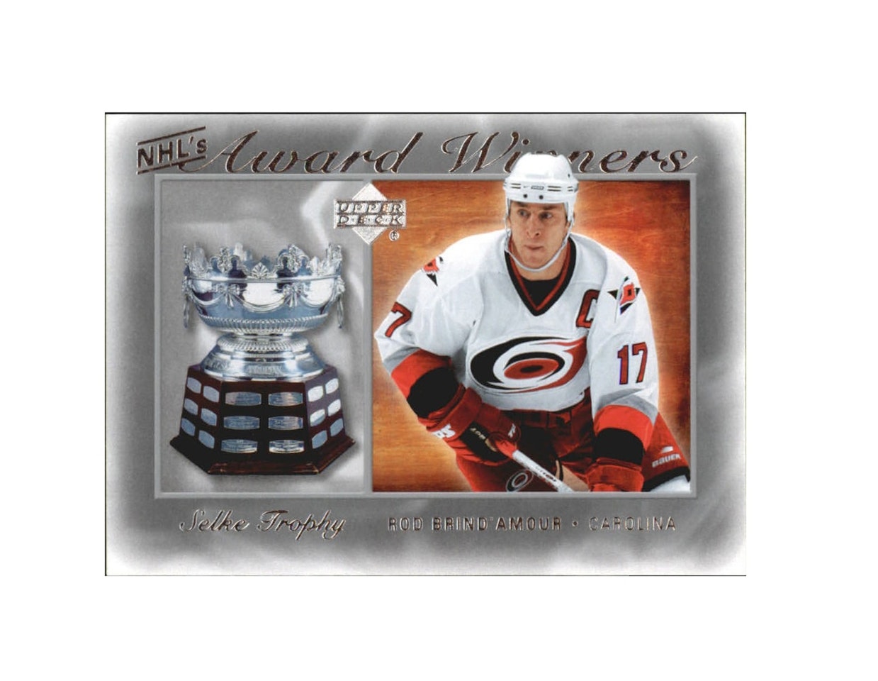 2007-08 Upper Deck NHL Award Winners #AW5 Rod Brind'Amour (15-X87-HURRICANES)
