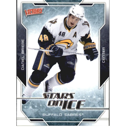 2007-08 Upper Deck Victory Stars on Ice #SI47 Daniel Briere (10-X172-SABRES)