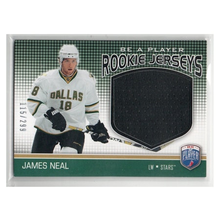 2008-09 Be A Player Rookie Jerseys #RJJN James Neal (40-X34-NHLSTARS)