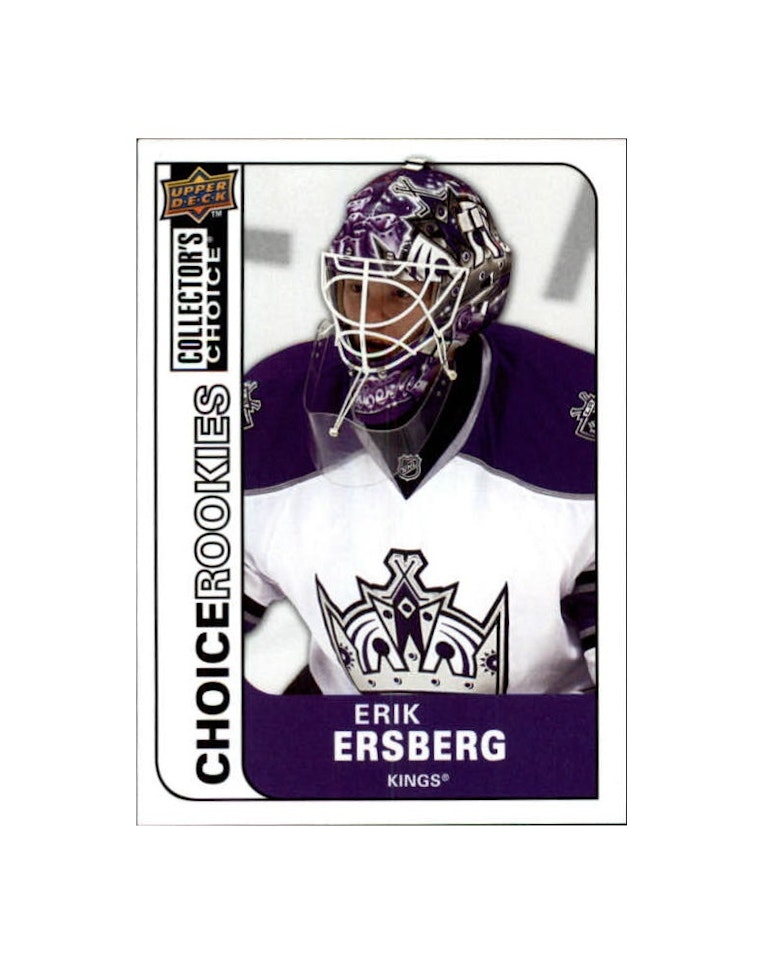2008-09 Collector's Choice #213 Erik Ersberg RC (10-X214-NHLKINGS)