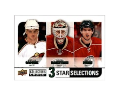 2008-09 Collector's Choice #265 Marian Gaborik Niklas Backstrom Brent Burns (10-X173-NHLWILD)