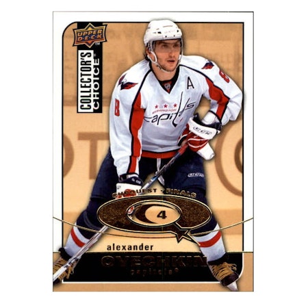 2008-09 Collector's Choice Cup Quest #CQ81 Alexander Ovechkin F (50-X67-CAPITALS)