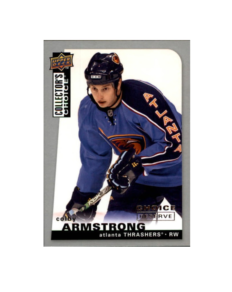 2008-09 Collector's Choice Reserve Silver #29 Colby Armstrong (10-X214-THRASHERS)