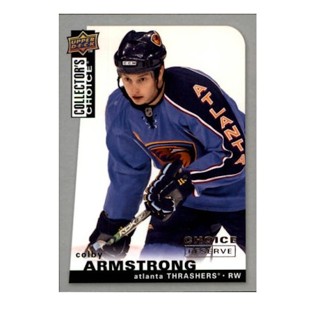 2008-09 Collector's Choice Reserve Silver #29 Colby Armstrong (10-X214-THRASHERS)