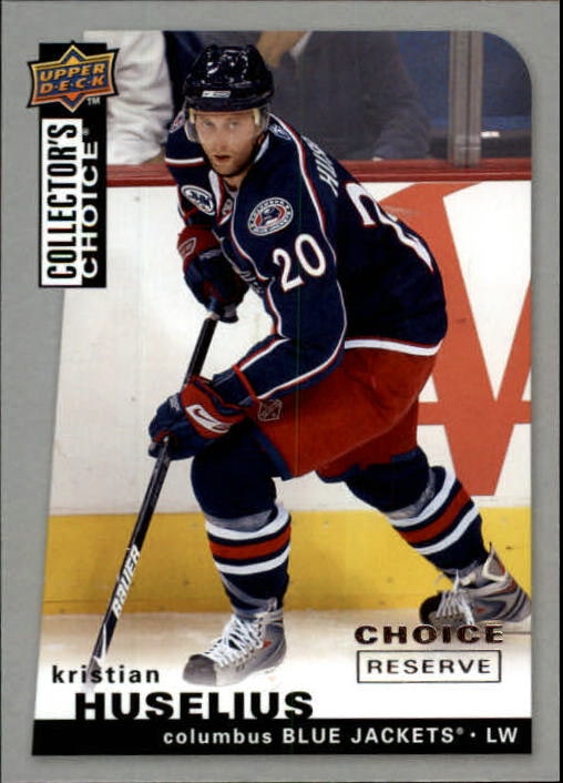 2008-09 Collector's Choice Reserve Silver #93 Kristian Huselius (10-X314-BLUEJACKETS)