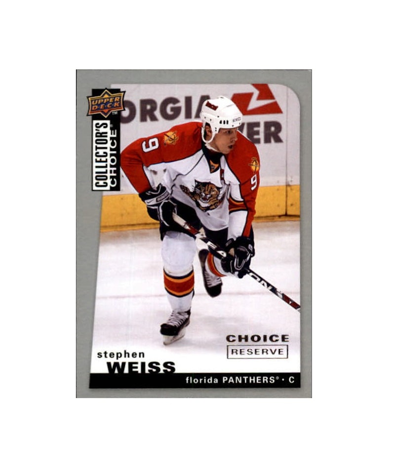 2008-09 Collector's Choice Reserve Silver #180 Stephen Weiss (10-X214-NHLPANTHERS)