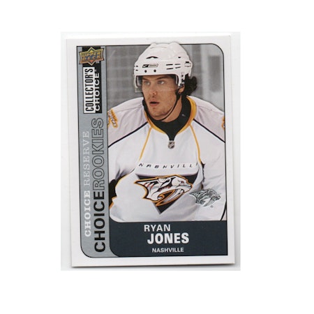 2008-09 Collector's Choice Reserve Silver #222 Ryan Jones (15-X223-PREDATORS)