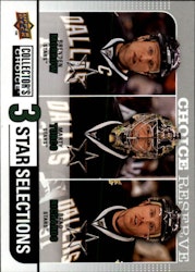 2008-09 Collector's Choice Reserve Silver #260 Brenden Morrow Marty Turco Brad Richards (12-313-NHLSTARS)
