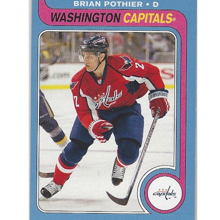 2008-09 O-Pee-Chee 1979-80 Retro #400 Brian Pothier (12-X38-CAPITALS)