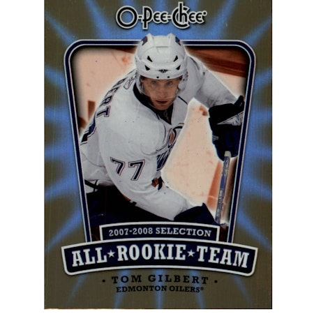 2008-09 O-Pee-Chee All-Rookie Team #ARTTG Tom Gilbert (10-X173-OILERS)