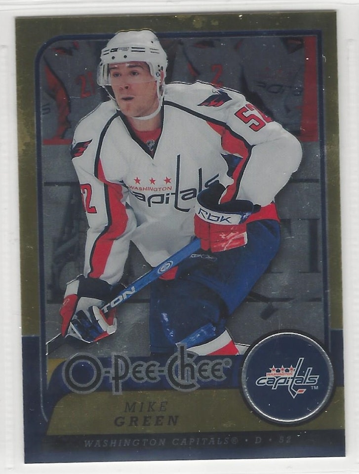 2008-09 O-Pee-Chee Gold #170 Mike Green (15-X65-CAPITALS)