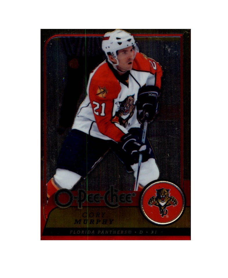 2008-09 O-Pee-Chee Metal #10 Cory Murphy (10-X89-NHLPANTHERS)