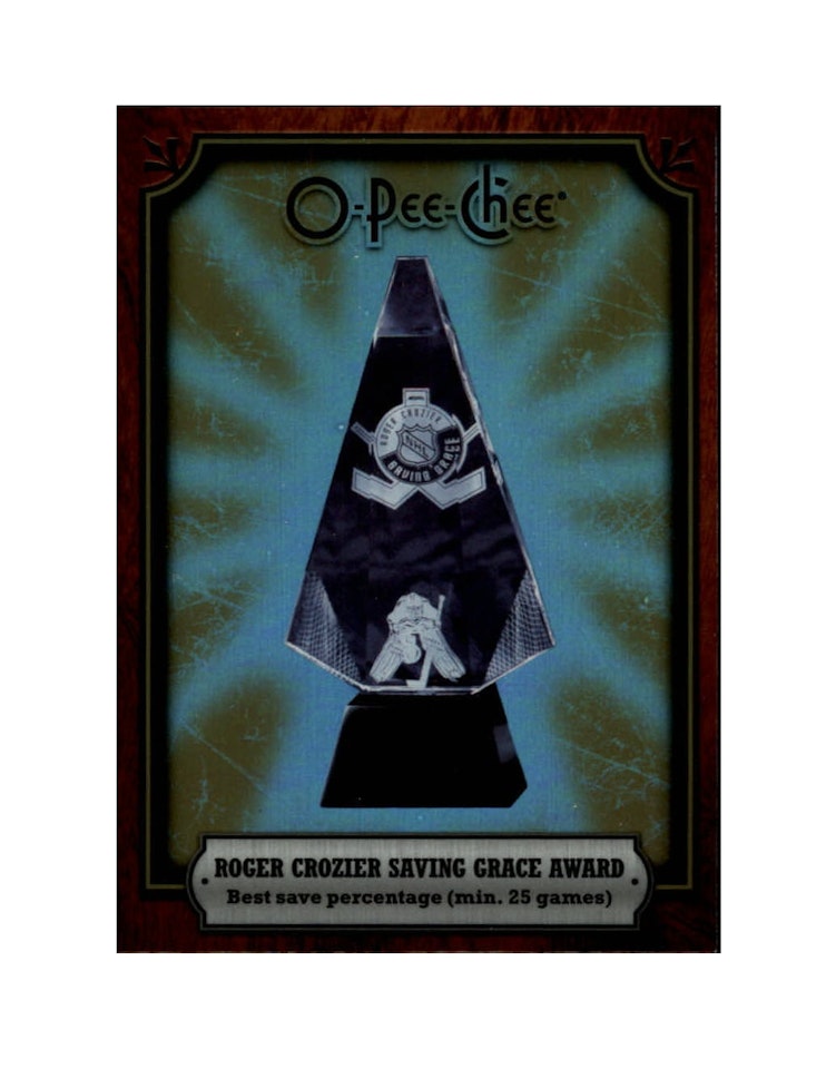 2008-09 O-Pee-Chee Trophy Cards #AWDDE Roger Crozier (10-X171-OTHERS)