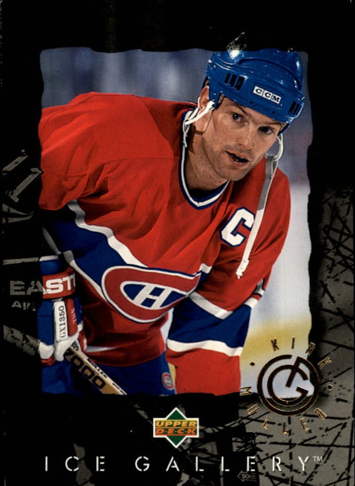 1994-95 Upper Deck Ice Gallery #IG9 Kirk Muller (10-X318-CANADIENS)