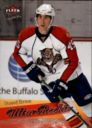 2008-09 Ultra #234 David Brine RC (12-X63-NHLPANTHERS)