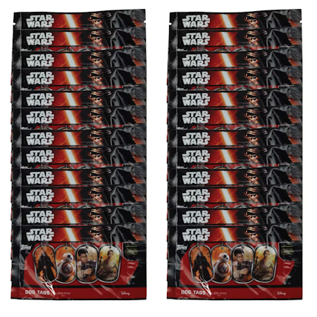 2015 Topps Star Wars The Force Awakens Dog Tags (1 Pack)