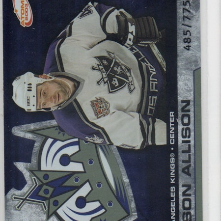 2002-03 Atomic Hobby Parallel #48 Jason Allison (15-X320-NHLKINGS)