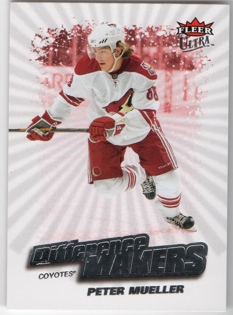 2008-09 Ultra Difference Makers #DM8 Peter Mueller (10-X127-COYOTES)