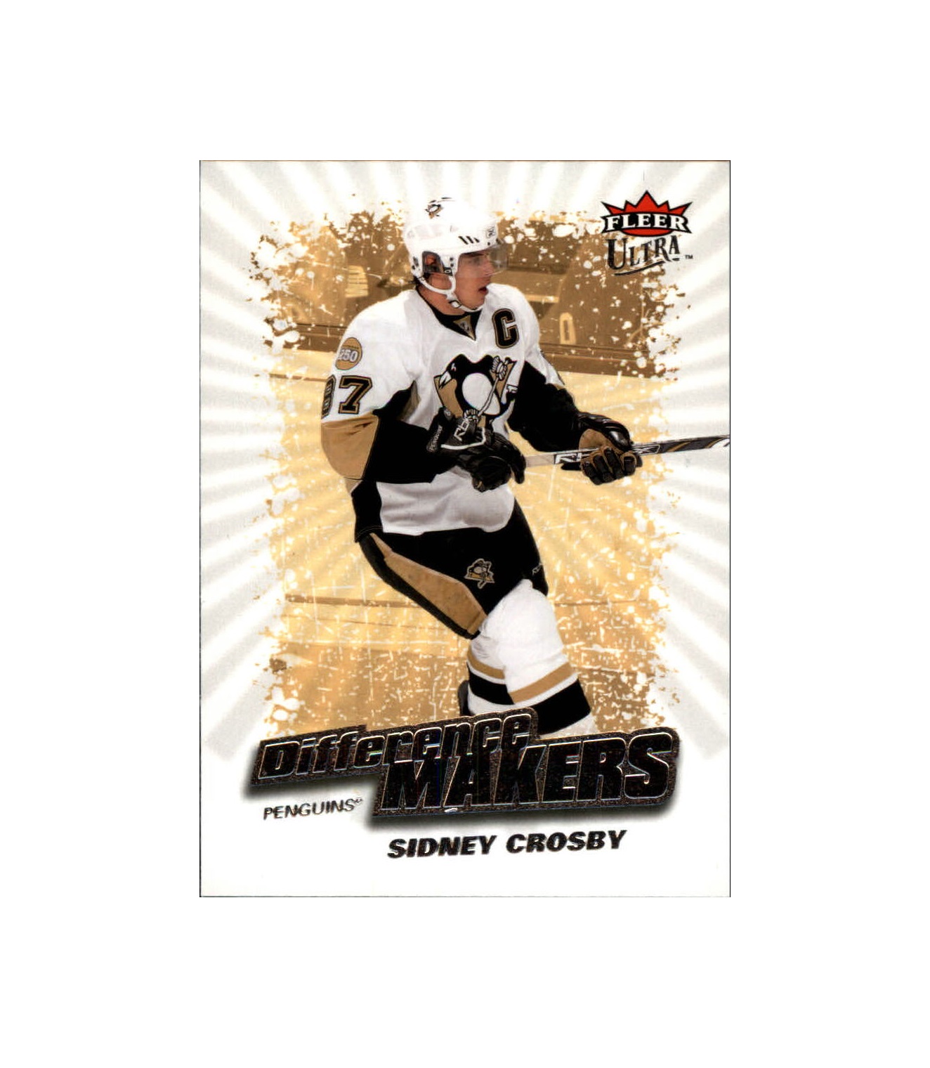 2008-09 Ultra Difference Makers #DM11 Sidney Crosby (25-X60-PENGUINS)
