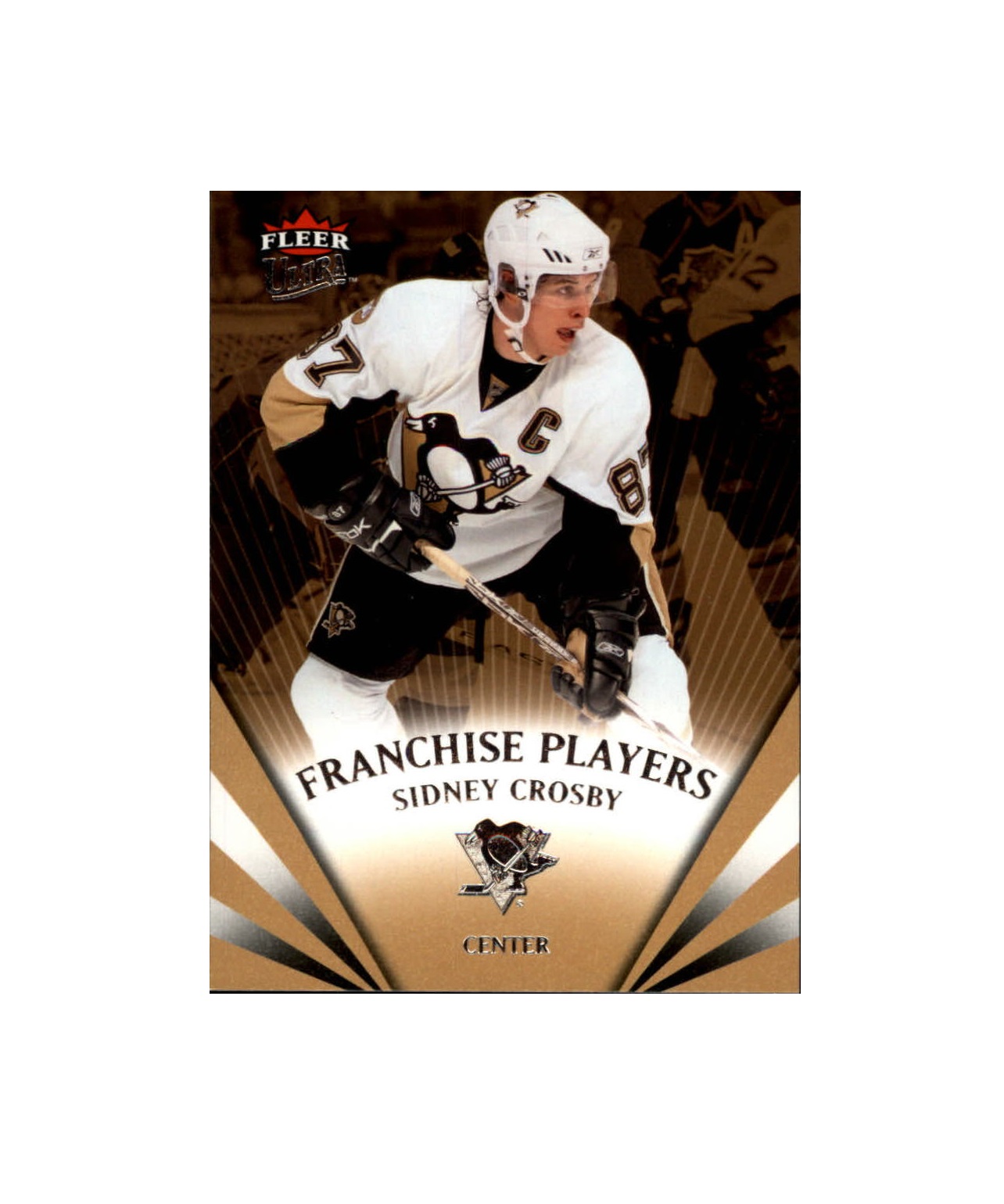 2008-09 Ultra Franchise Players #FP10 Sidney Crosby (25-X18-PENGUINS)