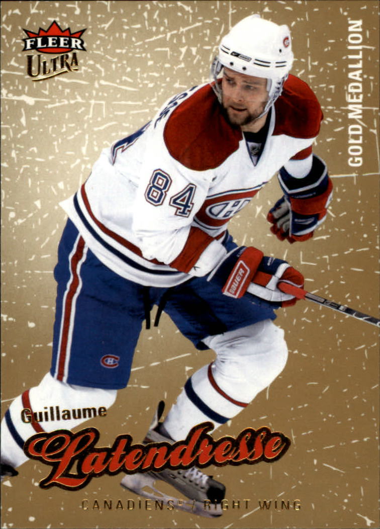 2008-09 Ultra Gold Medallion #39 Guillaume Latendresse (10-X18-CANADIENS)