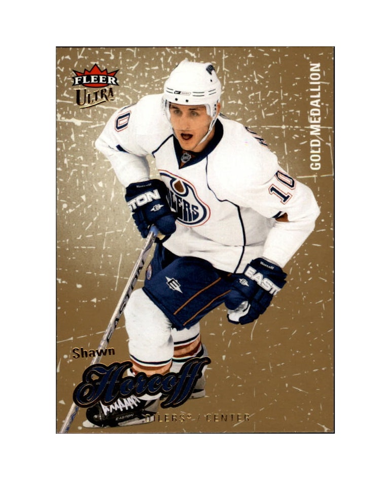 2008-09 Ultra Gold Medallion #154 Shawn Horcoff (10-X171-OILERS)