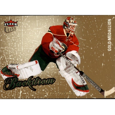 2008-09 Ultra Gold Medallion #165 Niklas Backstrom (10-22x8-NHLWILD)