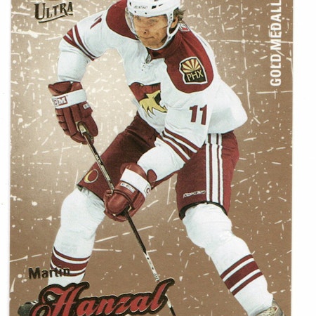 2008-09 Ultra Gold Medallion #181 Martin Hanzal (10-274x6-COYOTES)