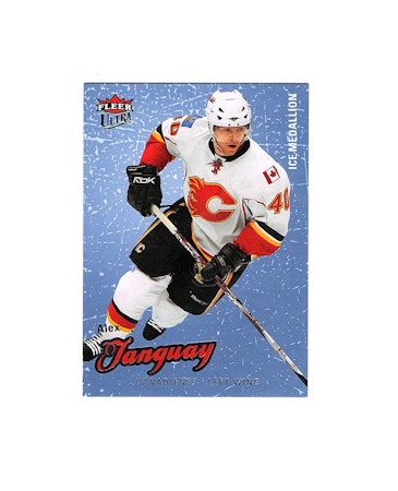 2008-09 Ultra Ice Medallion #35 Alex Tanguay (25-X26-FLAMES+CANADIENS)