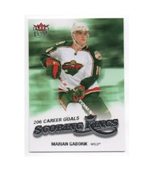 2008-09 Ultra Scoring Kings #SK14 Marian Gaborik (10-X14-NHLWILD)