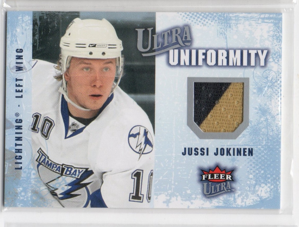2008-09 Ultra Uniformity #UAJU Jussi Jokinen (25-X299-LIGHTNING)