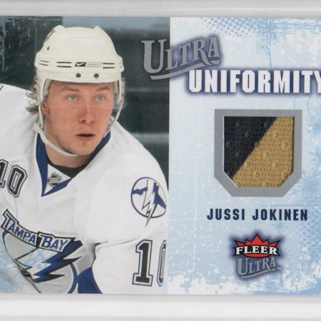 2008-09 Ultra Uniformity #UAJU Jussi Jokinen (25-X299-LIGHTNING)