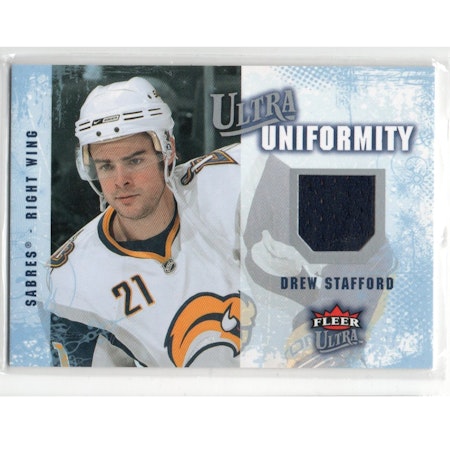 2008-09 Ultra Uniformity #UAST Drew Stafford (30-X247-SABRES)