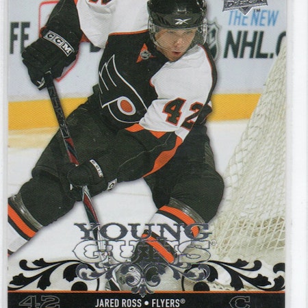 2008-09 Upper Deck #233 Jared Ross YG RC (30-X292-FLYERS)