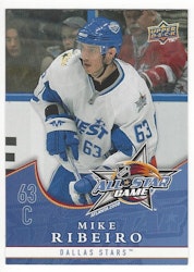 2008-09 Upper Deck All-Stars #AS17 Mike Ribeiro (10-X77-NHLSTARS)