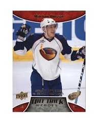 2008-09 Upper Deck Hat Trick Heroes #HT13 Marian Hossa (10-X128-RED WINGS)