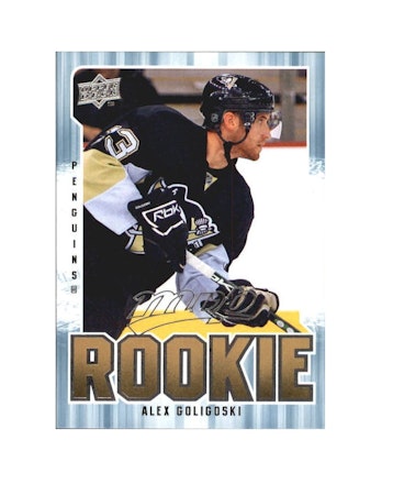 2008-09 Upper Deck MVP #359 Alex Goligoski RC (15-D8-PENGUINS)
