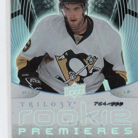 2008-09 Upper Deck Trilogy #112 Alex Goligoski RC (50-X291-PENGUINS)