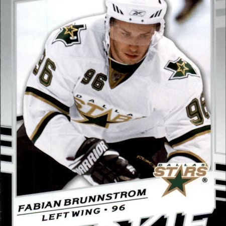 2008-09 Upper Deck Victory #305 Fabian Brunnstrom RC (10-X298-NHLSTARS)