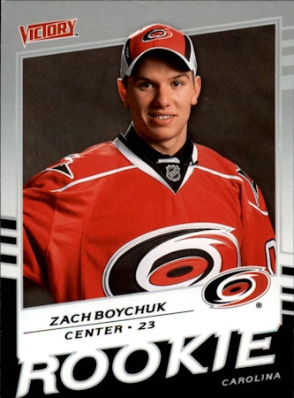 2008-09 Upper Deck Victory #321 Zach Boychuk RC (10-X293-HURRICANES)