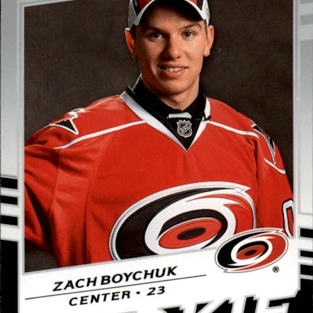 2008-09 Upper Deck Victory #321 Zach Boychuk RC (10-X293-HURRICANES)